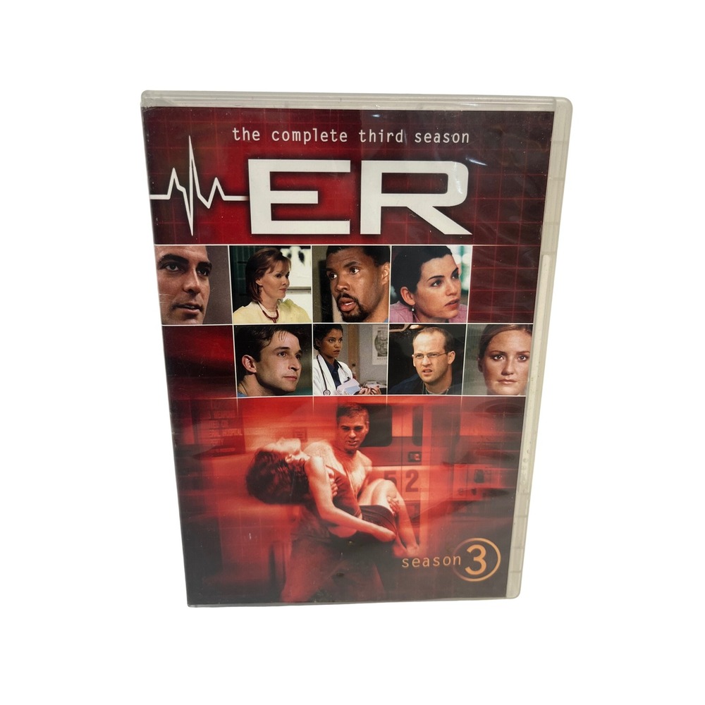 ER The Complete Second and Third Seasons DVD Box Sets George‎ Clooney